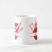 Mug Professeur d'école personnalisé (Centre)