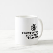 Mug Professeur d'économie (Devant droit)