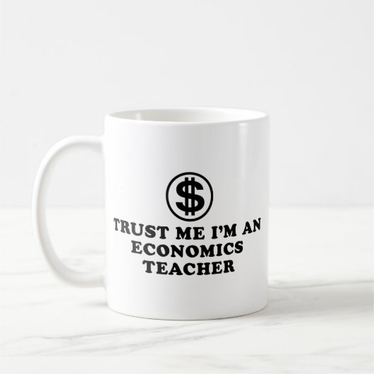 Mug Professeur d'économie (Gauche)