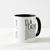 Mug Professeur d'ELA (Devant droit)
