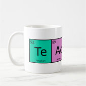 Mug Professeur d'éléments chimiques (Gauche)