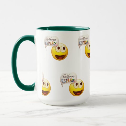Mug Professeur d'espagnol Langue d'héritage hispanique (Gauche)