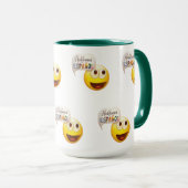 Mug Professeur d'espagnol Langue d'héritage hispanique (Devant droit)