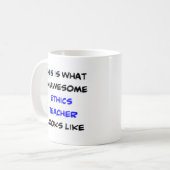 Mug professeur d'éthique, génial (Devant gauche)