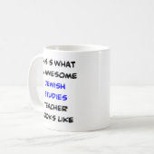 Mug professeur d'études juives, génial (Devant gauche)