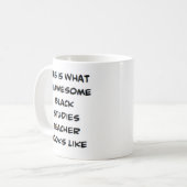 Mug professeur d'études noires, génial (Devant gauche)