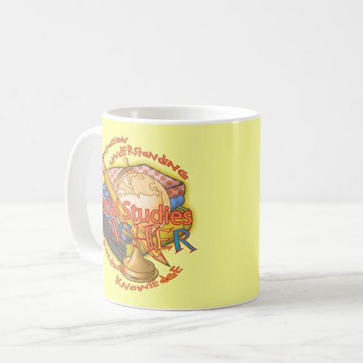 Mug Professeur d'études sociales (Devant gauche)