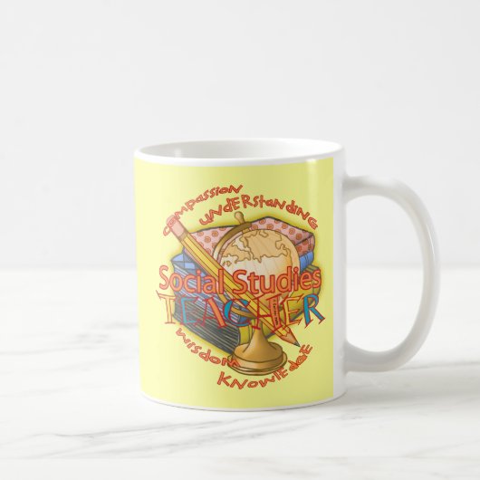 Mug Professeur d'études sociales (Droite)
