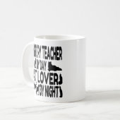 Mug Professeur d'histoire Amoureux des chats (Devant gauche)