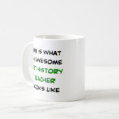 Mug professeur d'histoire de l'art, génial (Devant gauche)