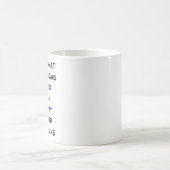 Mug professeur d'histoire de puerto rican, impressionn (Centre)