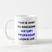 Mug professeur d'histoire, génial (Gauche)