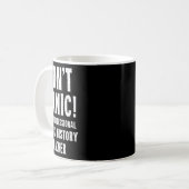 Mug Professeur d'histoire grecque (Devant gauche)