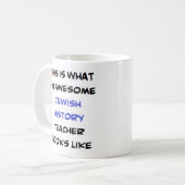 Mug professeur d'histoire juive, génial (Devant gauche)
