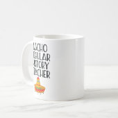 Mug Professeur d'histoire régulière Nacho (Devant gauche)