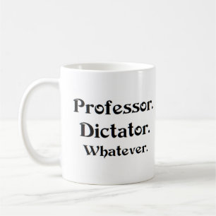 Mug professeur dictateur