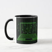 Mug Professeur d'informatique Code Enseigner Déboguer (Gauche)