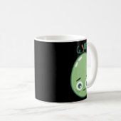 Mug Professeur d'oeuf Halloween Smart Cookie Design (Devant droit)