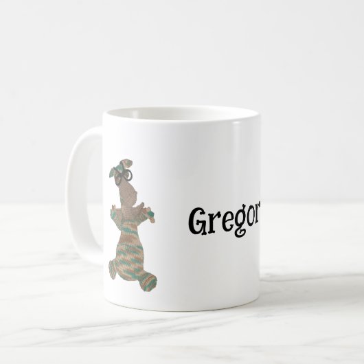 Mug - Professeur Dragon avec nom (Devant gauche)