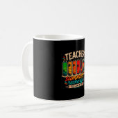 Mug Professeur drôle recharge d'été requise rétro dern (Devant gauche)