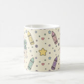 Mug Professeur École Craie Pastel Motif (Centre)