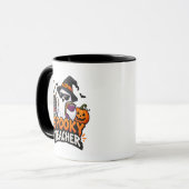Mug Professeur Effrayant Halloween Impression Double F (Devant gauche)
