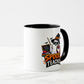 Mug Professeur Effrayant Halloween Impression Double F (Devant droit)