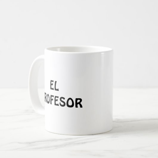 Mug Professeur El (Devant gauche)