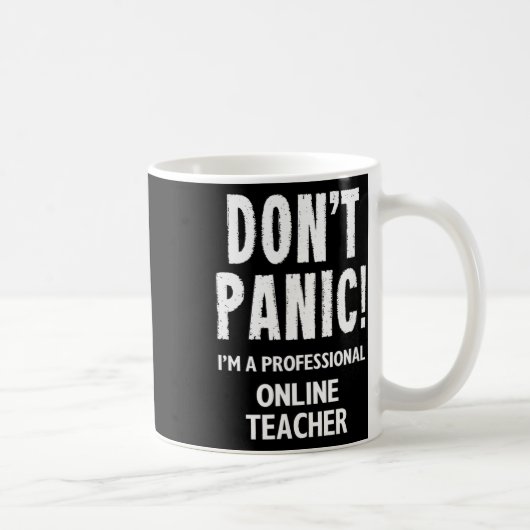 Mug Professeur en ligne (Droite)