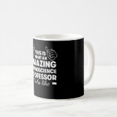 Mug Professeur Extraordinaire de neurosciences (Devant droit)