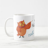 Mug Professeur favori Personnaliser le hibou (Gauche)