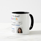Mug Professeur - Funny Meilleur Custom Search Cadeau M (Devant droit)