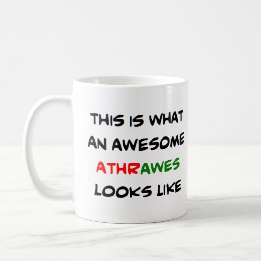 Mug professeur gallois athrawes, génial (Gauche)