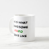 Mug professeur gallois athro, génial (Devant gauche)