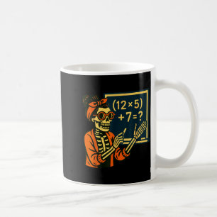 Mug Professeur Halloween Six Sept Mème 6 7 Squelette S