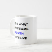 Mug professeur hébreu moreh, génial (Devant gauche)