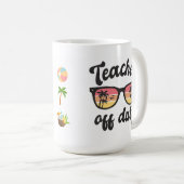 Mug Professeur hors service (Devant droit)