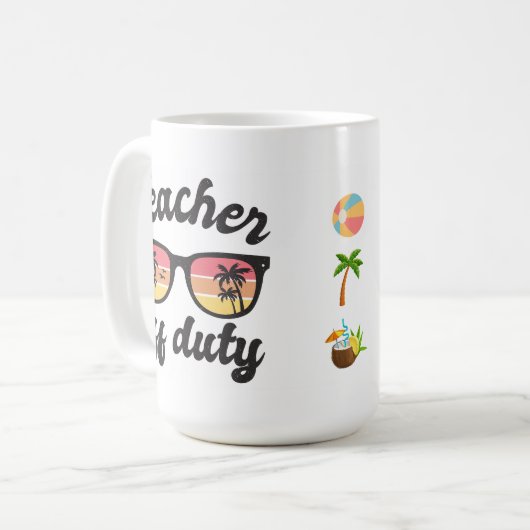 Mug Professeur hors service (Devant gauche)