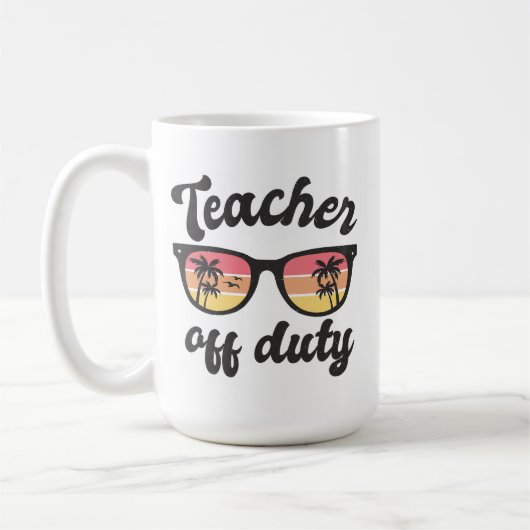 Mug Professeur hors service (Gauche)