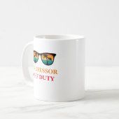 Mug Professeur hors service (Devant gauche)