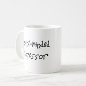Mug professeur, insouciant (Devant gauche)
