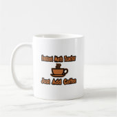 Mug Professeur Instant De Maths...Juste Ajouter Du Caf (Gauche)