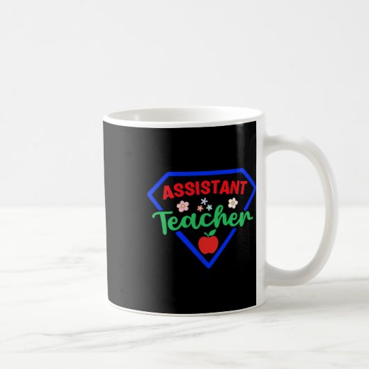 Mug Professeur Istant Superhero Appréciation Retour À (Droite)