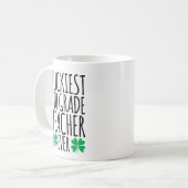 Mug Professeur Luckiest de 7e année jamais (Devant gauche)