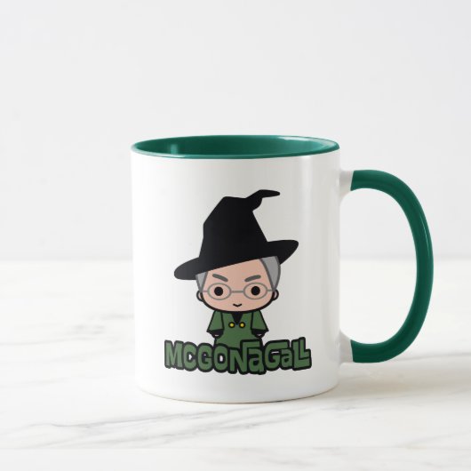 Mug Professeur McGonagall Cartoon Character Art (Droite)