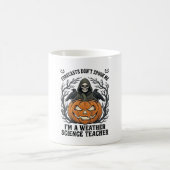 Mug Professeur Météo Halloween Épouvantable Faucheur C (Centre)