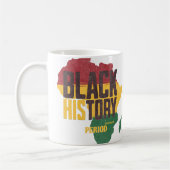 Mug Professeur Période Histoire Noire Vintage Panafric (Gauche)