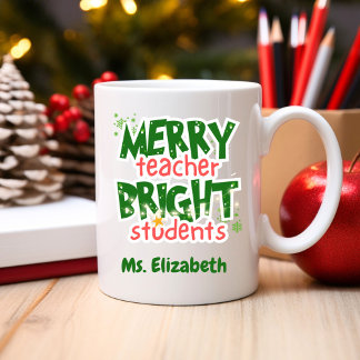 Mug Professeur personnalisé Joyeux Étudiants brillants