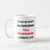 Mug professeur plein, génial (Gauche)