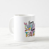 Mug Professeur Préféré de chaque lapin, Bonne Pâques (Devant gauche)